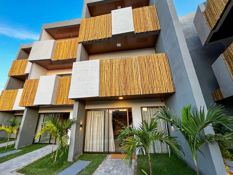 Triplex a 250m da Praia do Patacho - Milagres AL