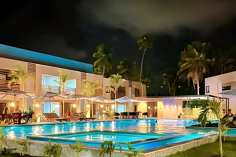 Casa Tukano em Condo Resort na Praia do Patacho AL