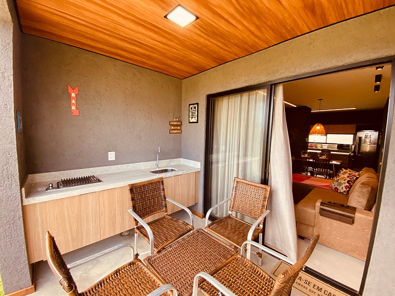 Casa Tukano em Condo Resort na Praia do Patacho AL