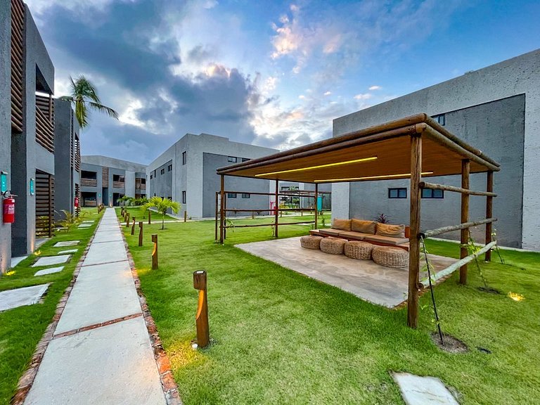 Casa Tukano em Condo Resort na Praia do Patacho AL