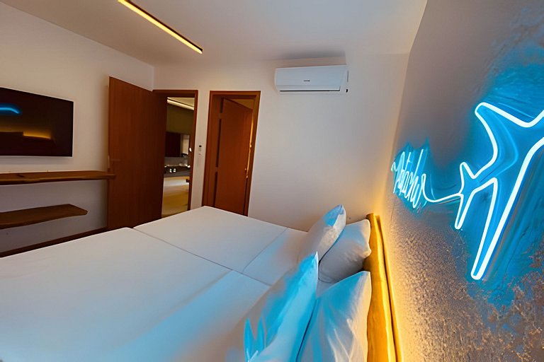 Elegance and Comfort with A/C in the Living Room, Patacho