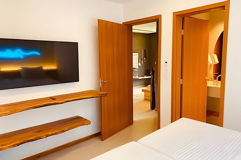 Elegance and Comfort with A/C in the Living Room, Patacho