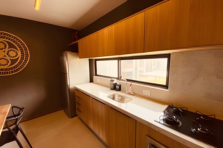 Elegance and Comfort with A/C in the Living Room, Patacho
