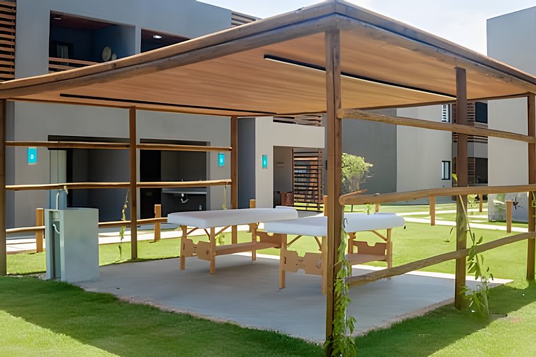 Elegância e Conforto com A/C na Sala, PatachoBeach