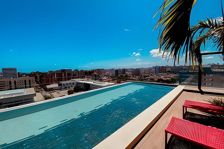 Sky 618 Maceió: Conforto, Charme e Vista Incrível