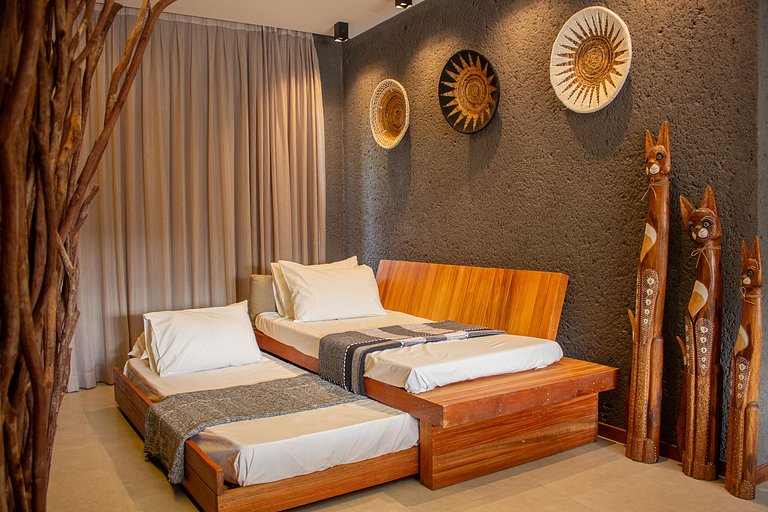 Elegance and Comfort with A/C in the Living Room, Patacho