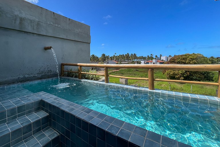 Triplex a 250m da Praia do Patacho - Milagres AL