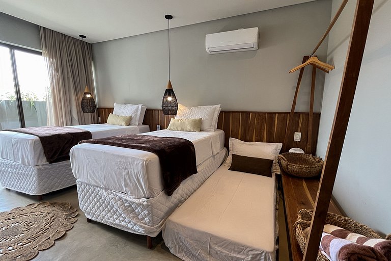 Triplex a 250m da Praia do Patacho - Milagres AL