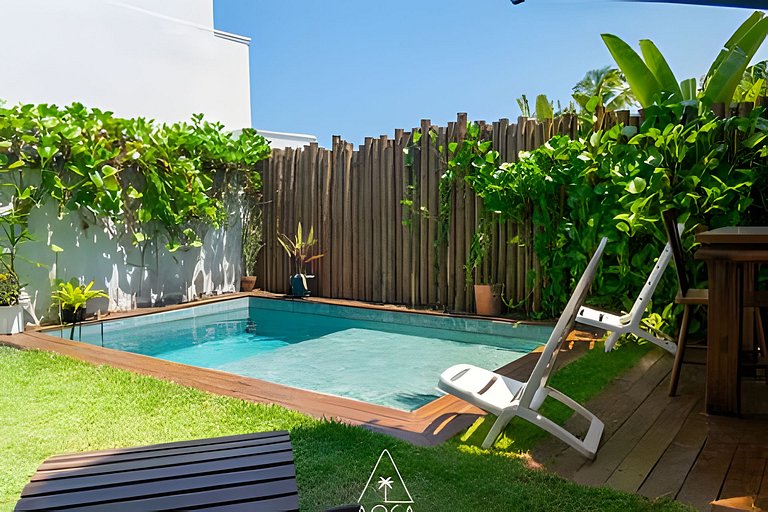 Casa Beira mar na Rota dos Milagres com Piscina
