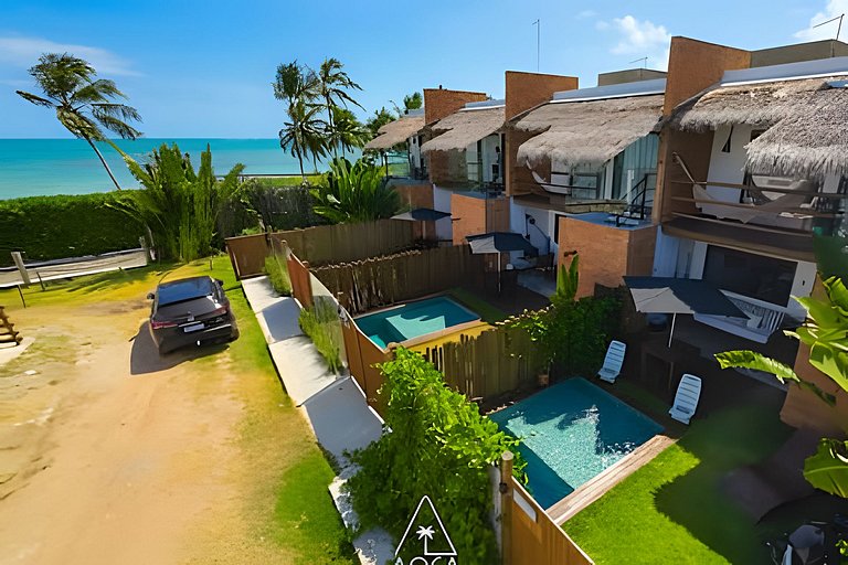 Casa Beira mar na Rota dos Milagres com Piscina