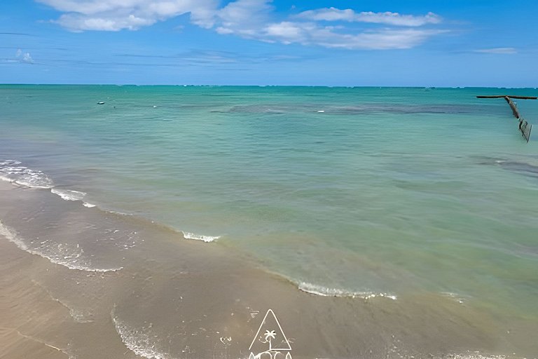 Casa Beira mar na Rota dos Milagres com Piscina