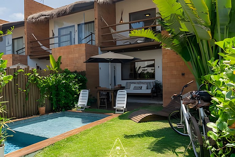 Casa Beira mar na Rota dos Milagres com Piscina