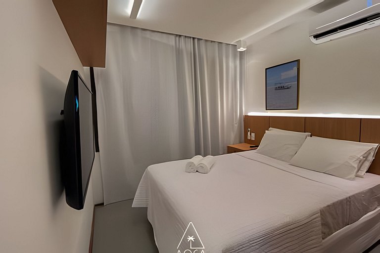 30 meters from the beach in Japaratinga with beach access.