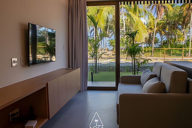 30 meters from the beach in Japaratinga with beach access.