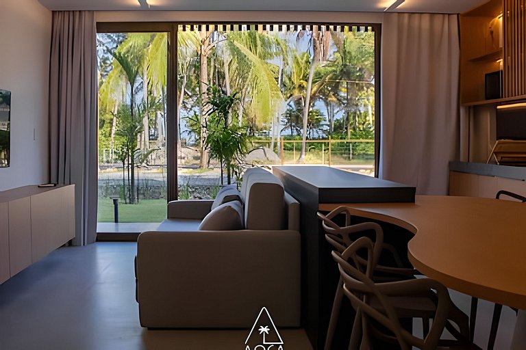 30 meters from the beach in Japaratinga with beach access.
