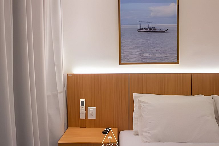 30 meters from the beach in Japaratinga with beach access.