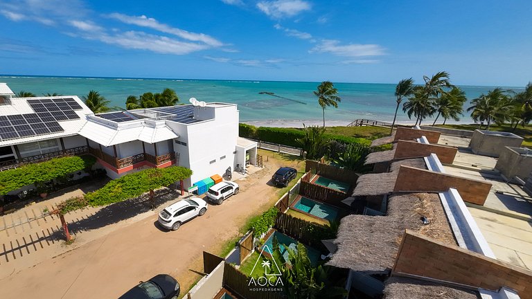 Casa Esmeralda na Praia do Marceneiro, Milagres