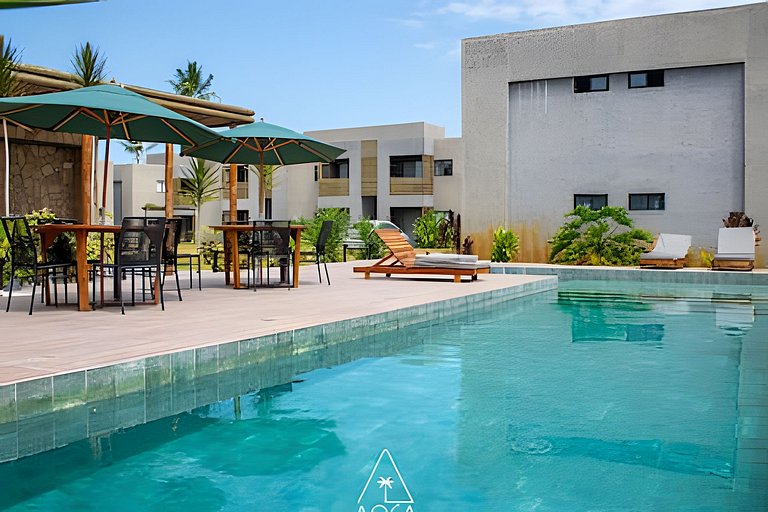 Flat Manly close to Praia do Patacho