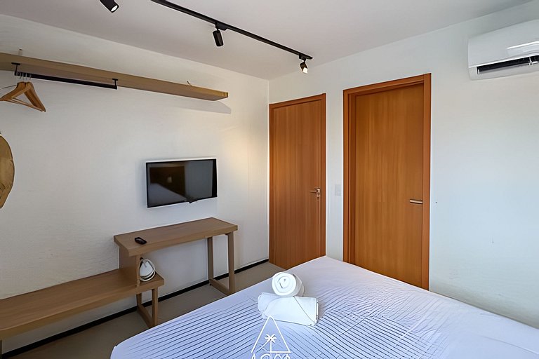 Flat Manly close to Praia do Patacho