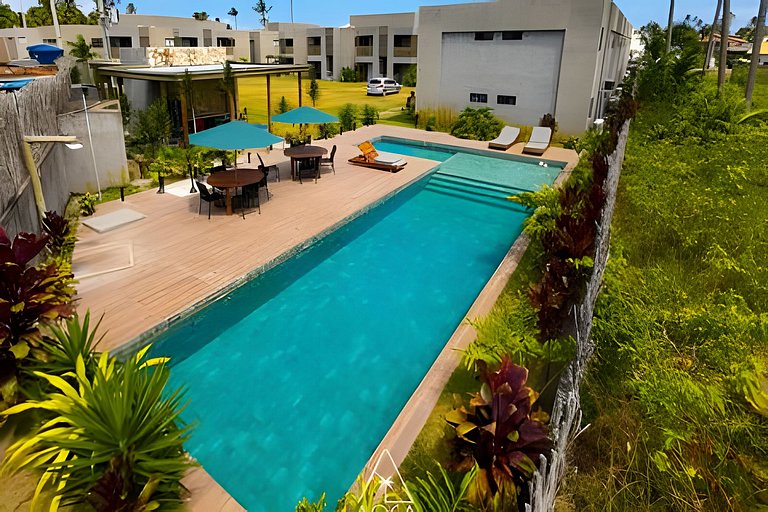 Flat Manly close to Praia do Patacho