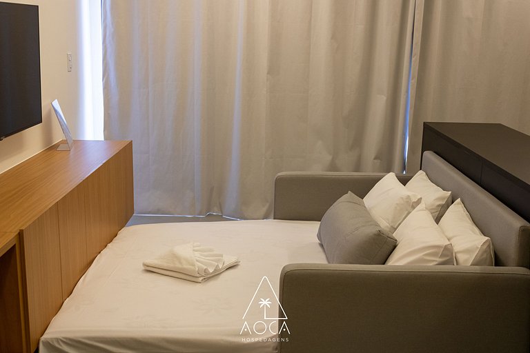 30 meters from the beach in Japaratinga with beach access.