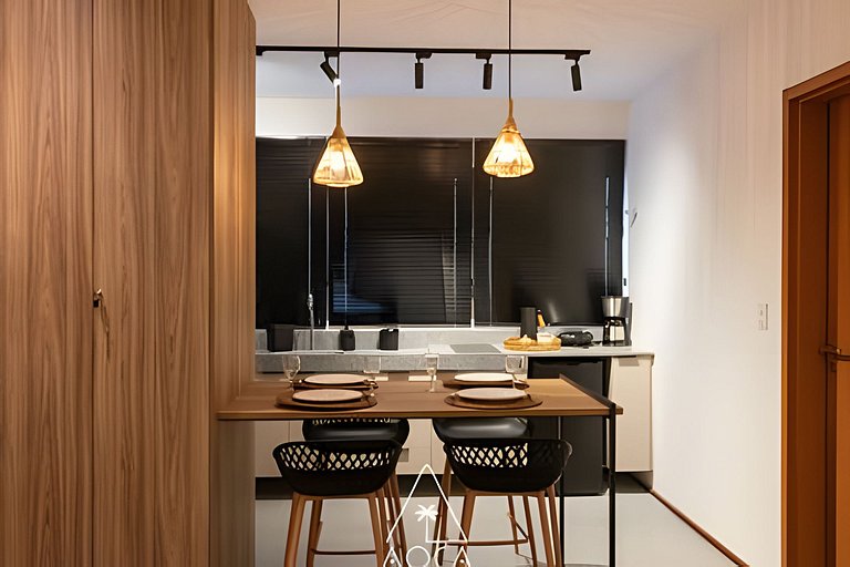 Studio a 50 metros da praia de Japaratinga