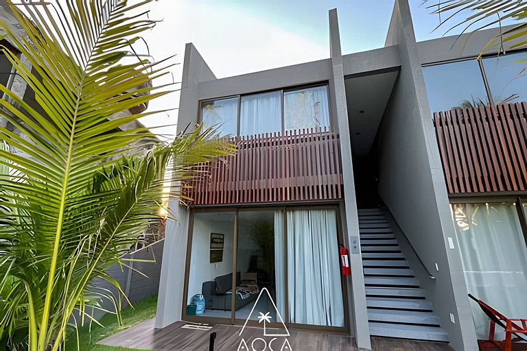 Studio a 50 metros da praia de Japaratinga