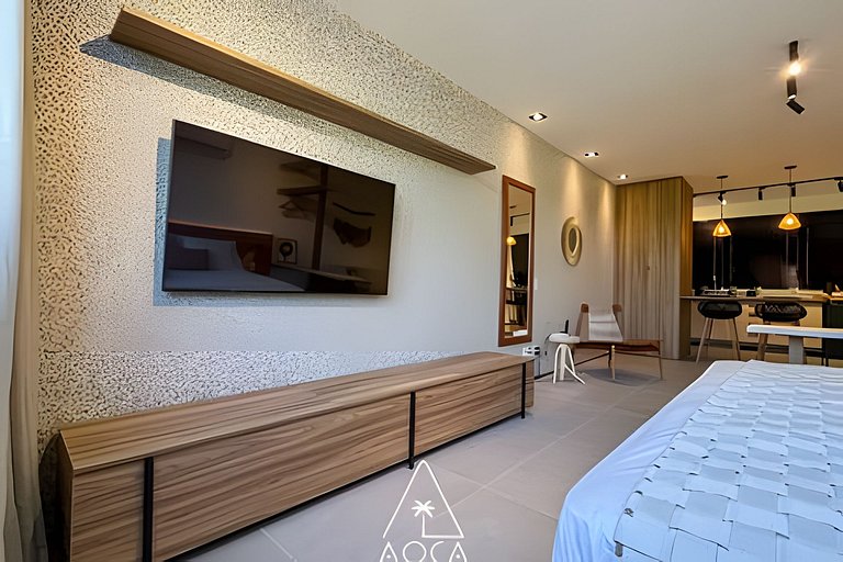 Studio a 50 metros da praia de Japaratinga