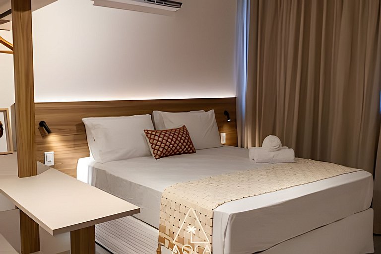 Studio a 50 metros da praia de Japaratinga