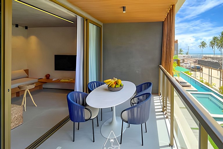 Casa Jaci Beira-Mar na Praia de Tatuamunha