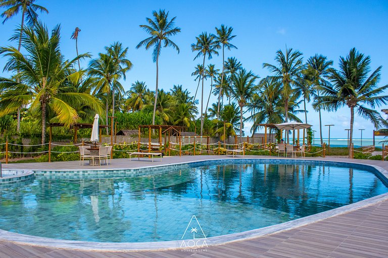 Casa Maré em Condo Completo na Praia do Patacho