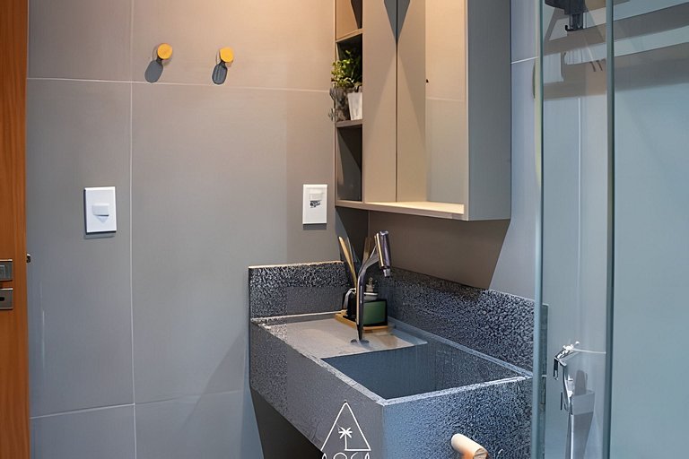 Apto de Luxo em Condo a 50m do Mar em Japaratinga