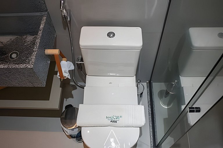 Apto de Luxo em Condo a 50m do Mar em Japaratinga