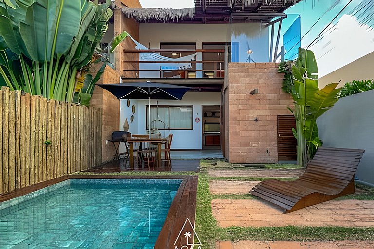 Emerald House at Marceneiro Beach, Milagres
