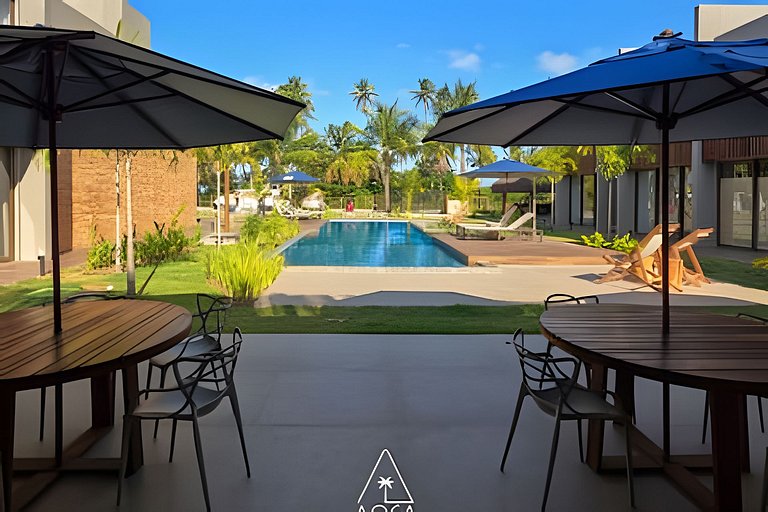 Apto C108 no Villa Naluri - Beira mar Japaratinga