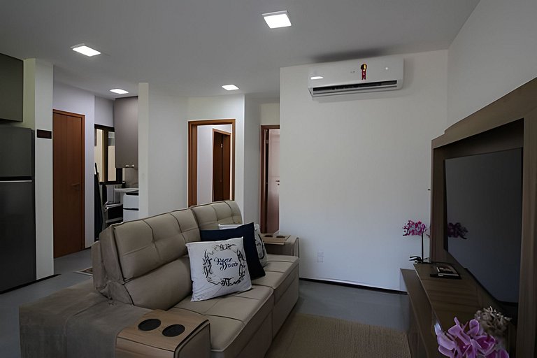 Apto C108 no Villa Naluri - Beira mar Japaratinga