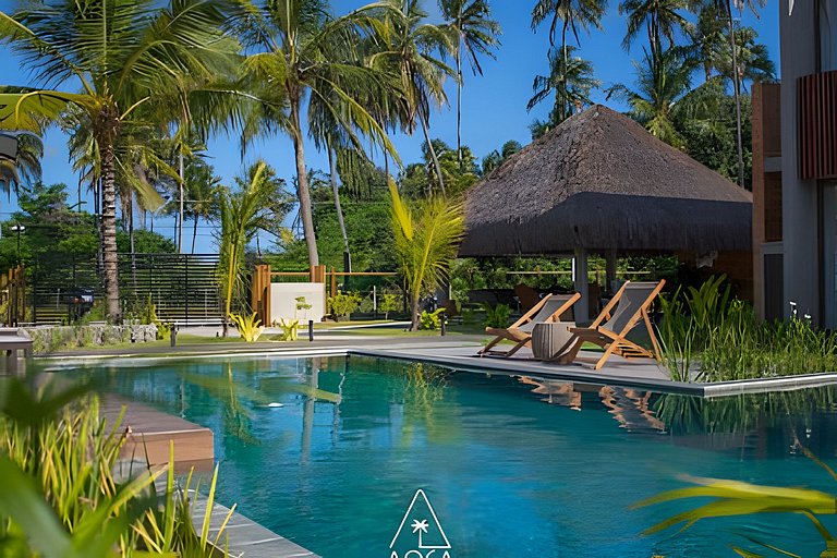 Apto C108 no Villa Naluri - Beira mar Japaratinga