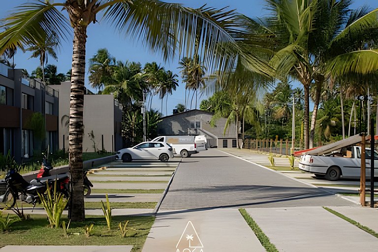 Apto C108 no Villa Naluri - Beira mar Japaratinga