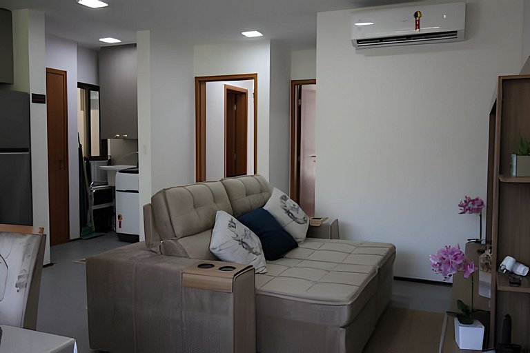 Apto C108 no Villa Naluri - Beira mar Japaratinga