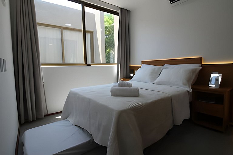 Flat at Villa Naluri – Beachfront in Japaratinga