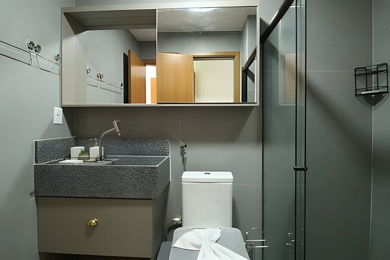 Flat at Villa Naluri – Beachfront in Japaratinga