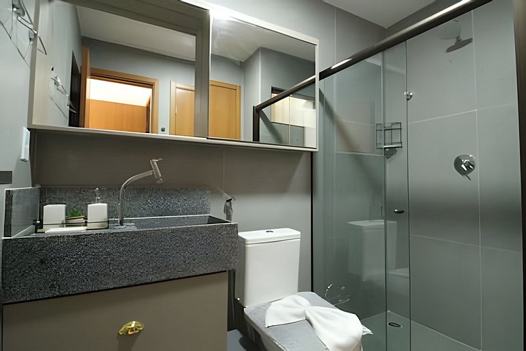 Flat at Villa Naluri – Beachfront in Japaratinga