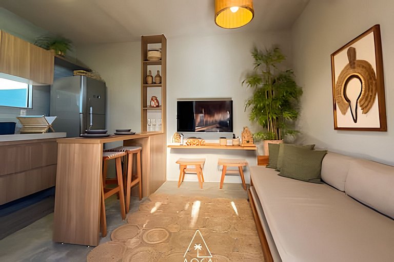 Casa Miramar na Praia do Patacho com Piscina