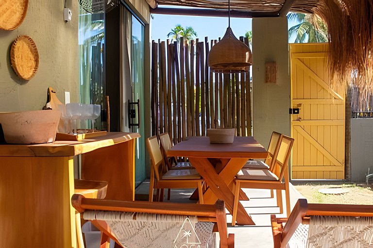 Casa Miramar na Praia do Patacho com Piscina