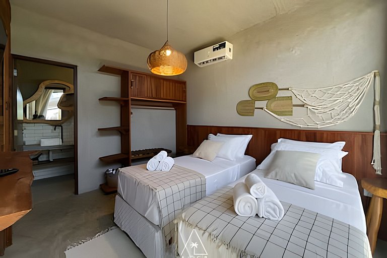 Casa Miramar na Praia do Patacho com Piscina