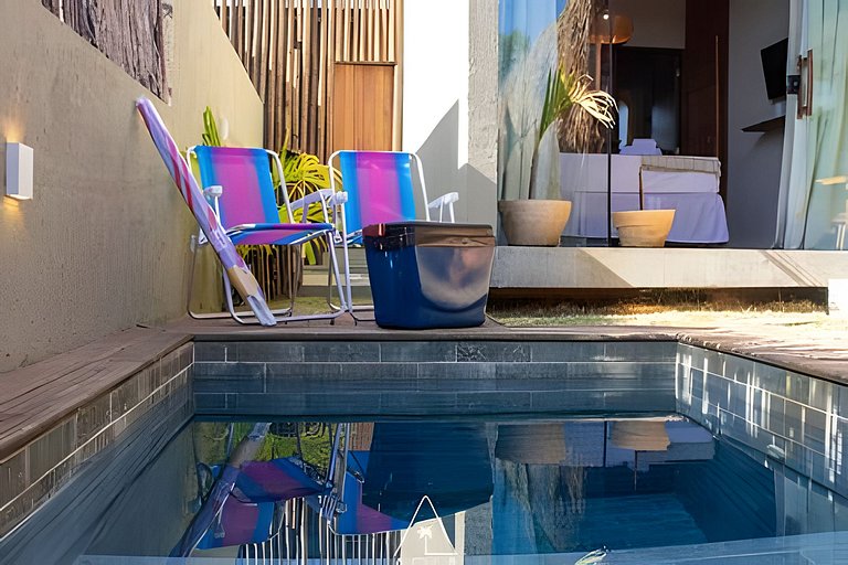 Casa Miramar na Praia do Patacho com Piscina