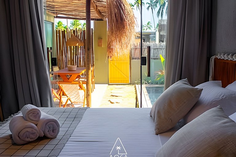 Casa Miramar na Praia do Patacho com Piscina