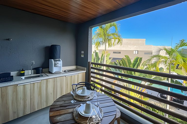 Retreat at Praia do Patacho with Pool View