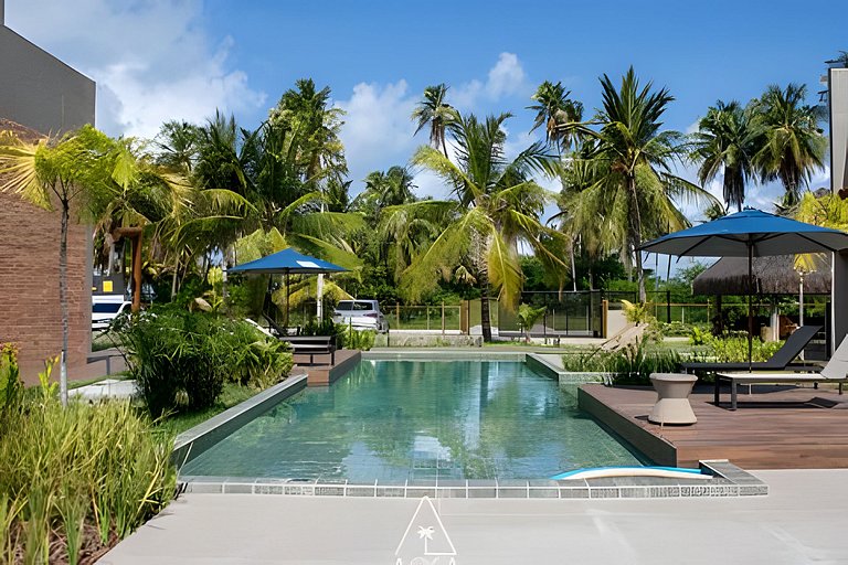 Flat Pistachio in Resort Condo 50m from the Sea