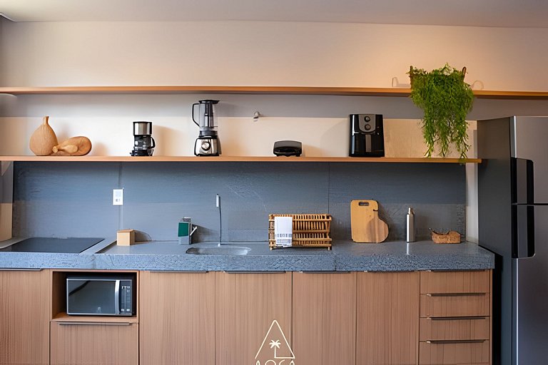 Flat Pistachio in Resort Condo 50m from the Sea